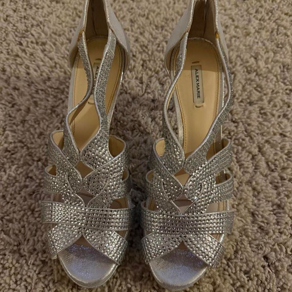 Alex-marie Women's Silver Courts